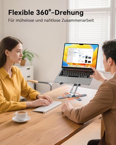 TECKNET Laptopständer · Silber