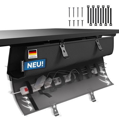DESKSPACE Kabelorganisation · Schwarz