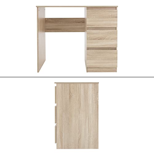 ML DESIGN modern living Schreibtisch · Sonoma-eiche