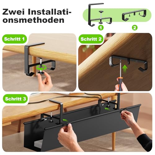Dayacoco Kabelorganisation · Schwarz