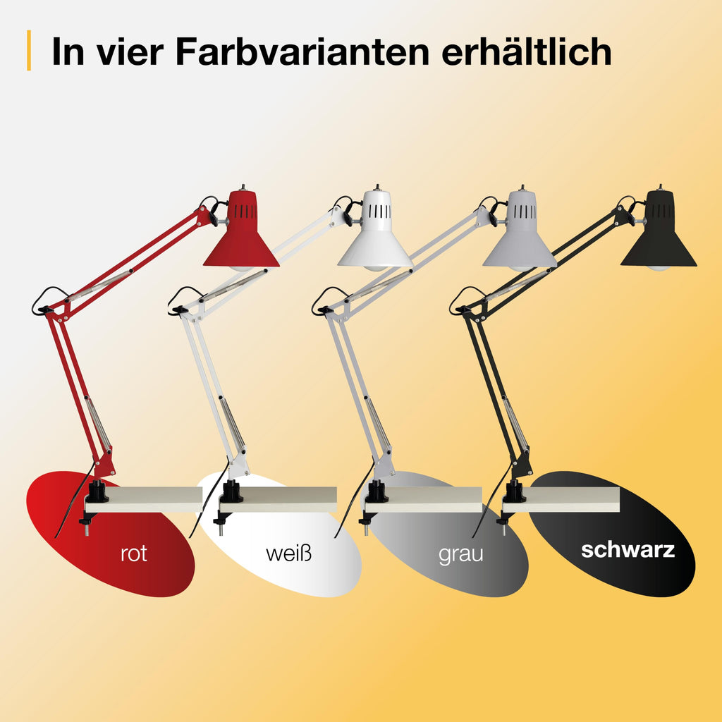 Brilliant Schreibtischlampe · Schwarz