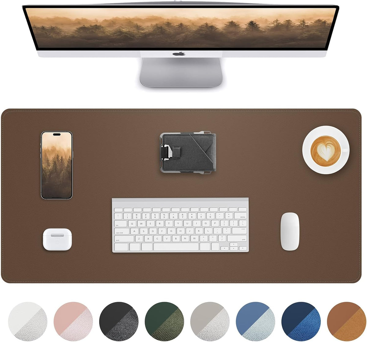 AFIING Schreibtischunterlage · 60 x 35 cm · Beige