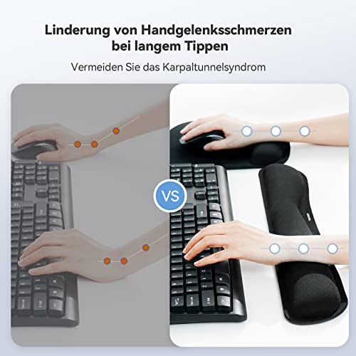 TECKNET Handgelenkauflage · Schwarz