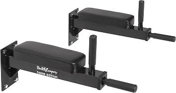 Bad Company Dip-Station zur Wandmontage I Dips-Barren zur Anbringung an der Wand für das Homegym I Parallettes I BCA-46
