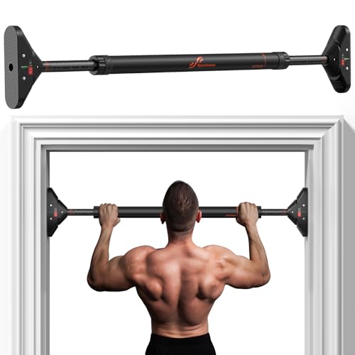 Sportneer Klimmzugstange Türrahmen, Pull Up Bar Reckstange Ohne Schrauben
