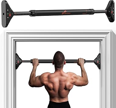 Sportneer Klimmzugstange Türrahmen, Pull Up Bar Reckstange Ohne Schrauben
