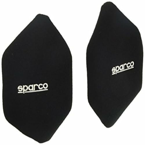 Sparco 01022NR Reposarinones Sides, Schwarz