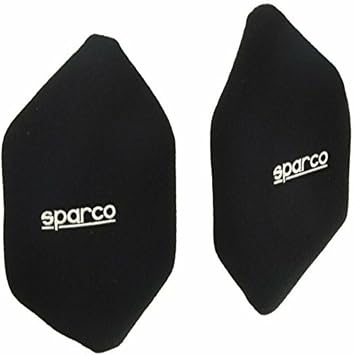 Sparco 01022NR Reposarinones Sides, Schwarz