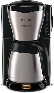 PHILIPS Filterkaffeemaschine Daily, Schwarz, 1,2 L Fassungsvermögen