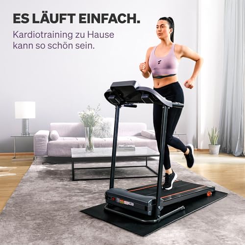 Sportstech F10 Laufband für Zuhause klappbar + Selbstschmiersystem