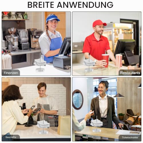 2 Stück Zettelspießer, Bonspießer Zettelhalter