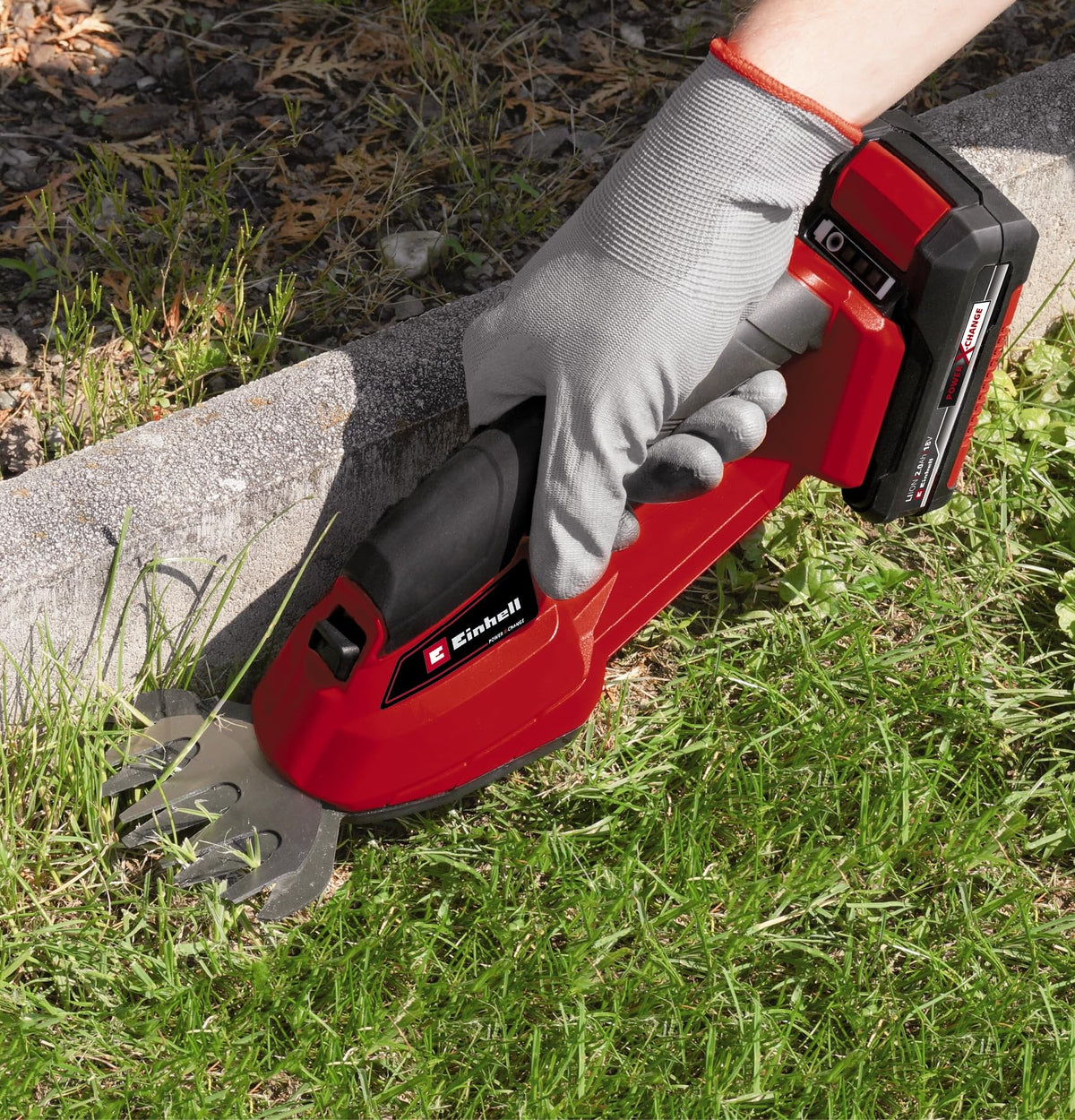 Einhell Akku-Gras- und Strauchschere GC-CG 18 Li-Solo