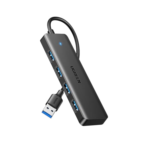 UGREEN 4-Port USB 3.0 Hub USB Verteiler Multiport Adapter 5Gbps (15cm)