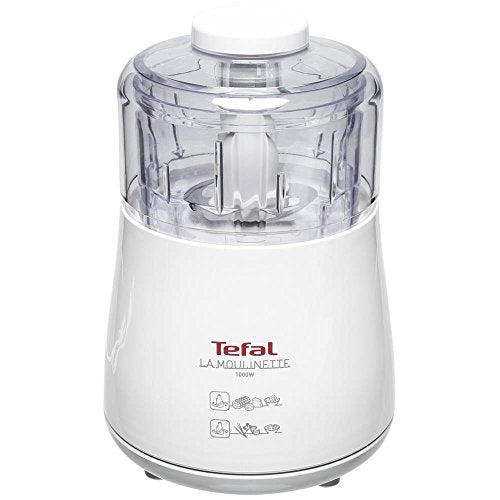 Tefal La Moulinette, Elektrischer Zerkleinerer, 1000 Watt, 500 ml, Kabelverstaufach, 4 Funktionen: Zerkleinern, Mixen, Mischen, Mahlen, DPA130