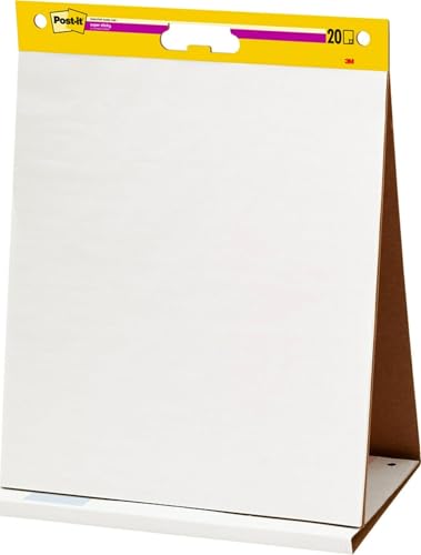 Post-it Super Sticky Tisch-Flipchart-Block, 6 Blöcke, 58,4 x 50,8 cm