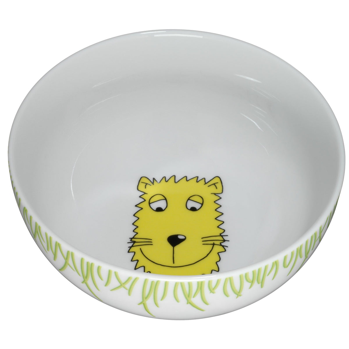 WMF Safari Kindergeschirr Kinder-Müslischale 13,8 cm, Porzellan, spülmaschinengeeignet, farb- und lebensmittelecht