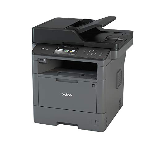 Brother MFCL5750DW Multifunktions-Laserdrucker mit Fax, Schwarz-Weiß, 40 Seiten/Min. (Generalüberholt) Kabelnetzwerk, Wi-Fi, automatischer beidseitiger Druck, Kopie und Scan,36 Monate Garantie