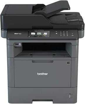 Brother MFCL5750DW Multifunktions-Laserdrucker mit Fax, Schwarz-Weiß, 40 Seiten/Min. (Generalüberholt) Kabelnetzwerk, Wi-Fi, automatischer beidseitiger Druck, Kopie und Scan,36 Monate Garantie