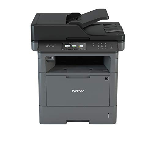 Brother MFCL5750DW Multifunktions-Laserdrucker mit Fax, Schwarz-Weiß, 40 Seiten/Min. (Generalüberholt) Kabelnetzwerk, Wi-Fi, automatischer beidseitiger Druck, Kopie und Scan,36 Monate Garantie