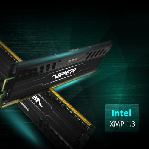 Patriot PV316G186C0K Black Mamba Arbeitsspeicher 16GB (1866MHz, CL10, 2X 8GB) DDR3-RAM Kit zwart
