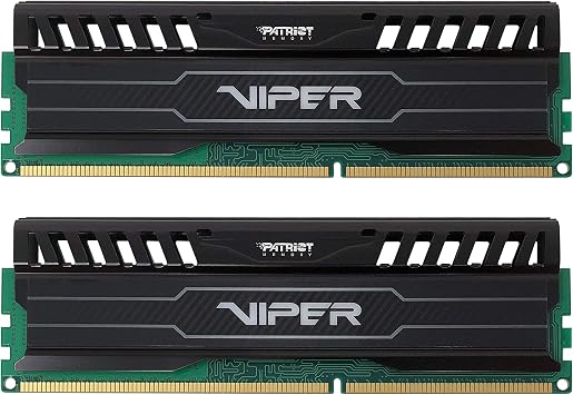 Patriot PV316G186C0K Black Mamba Arbeitsspeicher 16GB (1866MHz, CL10, 2X 8GB) DDR3-RAM Kit zwart