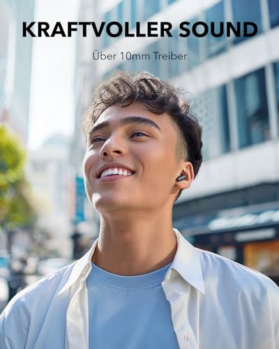 soundcore by Anker P30i Kabellose Ohrhörer Smarter Geräuschunterdrückung