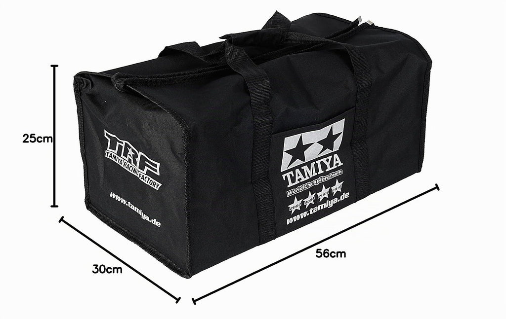 Carson 500908133 - Tamiya Fighter Transporttasche, Schwarz