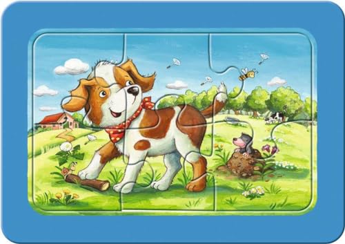 Ravensburger Puzzle Meine Tierfreunde - 3x6 Teile Puzzle ab 2 Jahre