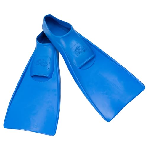 Flipper SwimSafe 1151 - Schwimmflossen für Kinder, in der Farbe Blau, Größe 34 – 35, aus Naturkautschuk, als Schwimmhilfe für unbeschwerten Schwimm- und Badespaß
