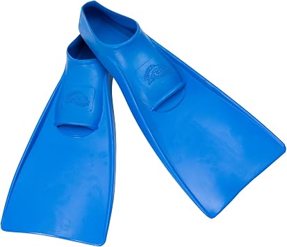 Flipper SwimSafe 1151 - Schwimmflossen für Kinder, in der Farbe Blau, Größe 34 – 35, aus Naturkautschuk, als Schwimmhilfe für unbeschwerten Schwimm- und Badespaß