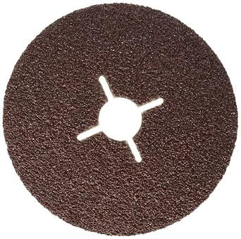 Bosch Fiberschleifscheibe für Winkelschleifer, 125mm, 22mm, Körnung 24