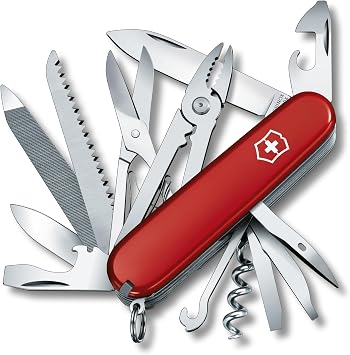 Victorinox Handyman Schweizer Taschenmesser, Multitool, 24 Funktionen, Rot