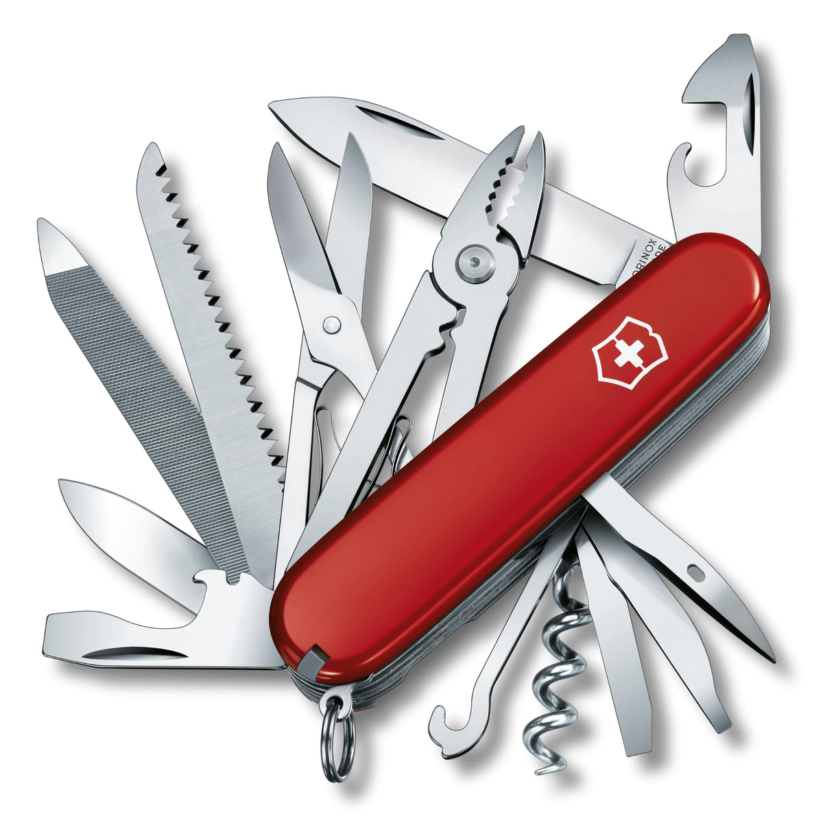 Victorinox Handyman Schweizer Taschenmesser, Multitool, 24 Funktionen, Rot