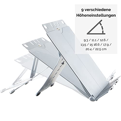 Fellowes Konzepthalter Booklift, höhenverstellbarer Vorlagenhalter, bis 400 Blatt und für Bücher geeignet, stabiler Standfuß