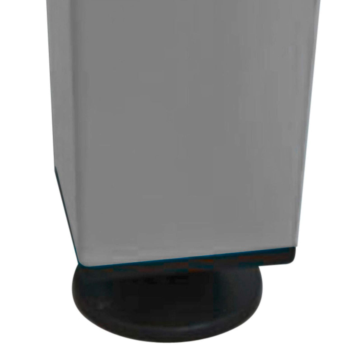 ADB Werkbankfuß höhenverstellbar, Vierkantrohr 50x50x2 mm, pulverbeschichtet, für Werkbänke mit Tiefe 700 mm, inkl. Montagematerial und Bodengleiter