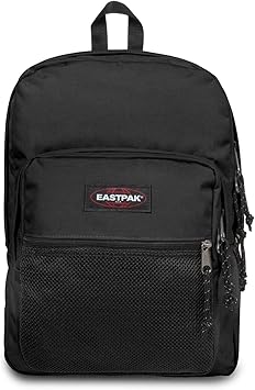EASTPAK Pinnacle Rucksack 38L (42 x 32 x 25,5 cm), Extra großer Schul- & Freizeitrucksack, robuster Multi-Fach Rucksack mit Organizer und gepolsterten Trägern - BLACK