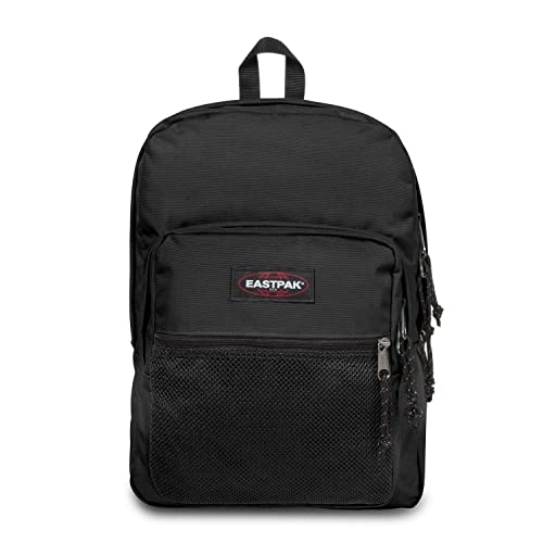 EASTPAK Pinnacle Rucksack 38L (42 x 32 x 25,5 cm), Extra großer Schul- & Freizeitrucksack, robuster Multi-Fach Rucksack mit Organizer und gepolsterten Trägern - BLACK