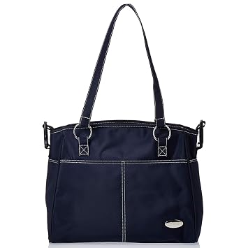 hauck City Bag, Navy Blue - Baby Wickeltasche mit Wickelunterlage, XXL Wickel Organizer für Unterwegs mit Außen- und Innentaschen für Windeln & Zubehör, Wasserabweisend & Leicht Abwischbar