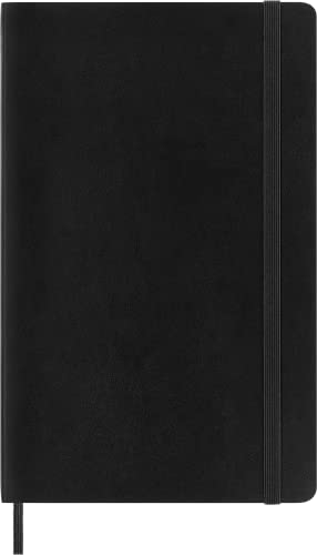 Moleskine Notizbuch, S07162 Large, A5, Liniert, Soft Cover, Schwarz