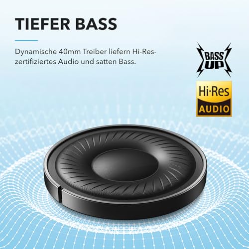 soundcore by Anker Q20i kabelloser Bluetooth Over-Ear-Kopfhörer