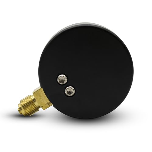 DOJA Barcelona | Wasser Druckmessgerät | 1/4" | 0-10 bar | 1er Pack | Manometer Druckluft | Wasser Manometer Wasserdrucküberwachung von Trinkwassersystemen, Messgerät Heizung, Bewässerung, Pumpen