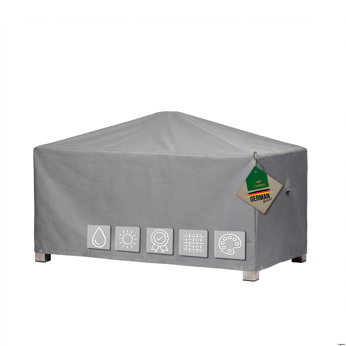 Schutzhülle Gartentisch eckig 175x105x71 cm, 600D Oxford