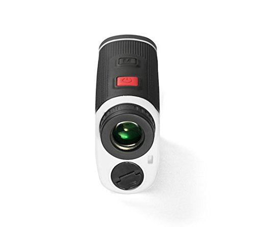 Birdie Pro Slope White - Top Golf Laser Entfernungsmesser - 1300m FlagFinder, Vibration - Wasserabweisend - Rangefinder Golf, Jagd, Laser Klasse 1