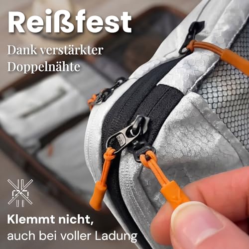 Compression Packing Cubes Set - Packwürfel Koffer Organizer Set Kompression