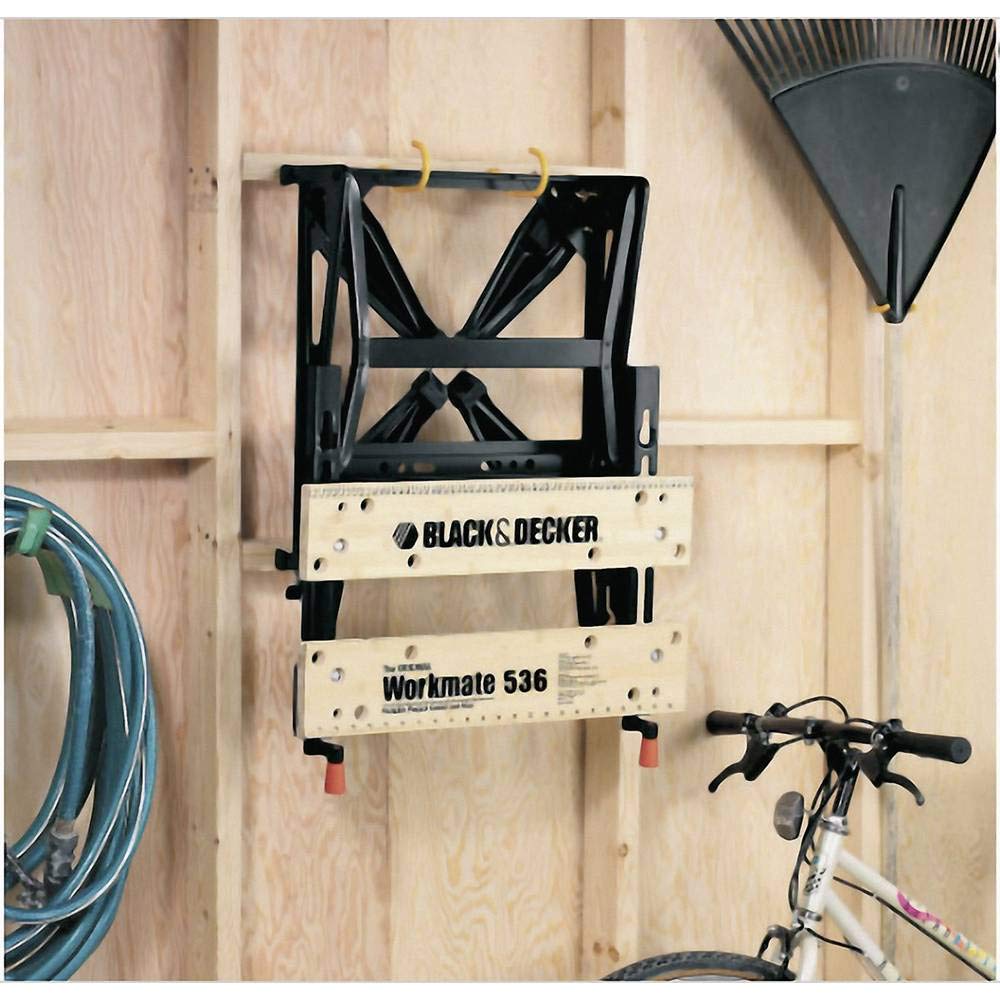BLACK+DECKER Workmate 536 Werkbank mit Zwei Arbeitshöhen, WM536-XJ