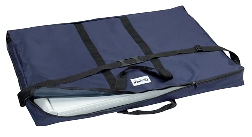 Franken FCT Tragetasche für Flipcharts mit Stativ, 110 x 73 x 12 cm, marineblau