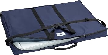 Franken FCT Tragetasche für Flipcharts mit Stativ, 110 x 73 x 12 cm, marineblau