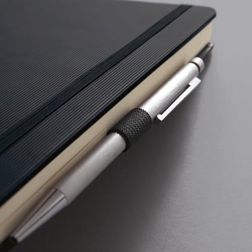 Sigel Conceptum Premium Notizbuch A4 kariert schwarz Hardcover 194 Seiten