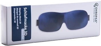 Ohropax Schlafmaske 3D blau, 1er Pack (1 x 1 Stück)