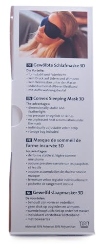 Ohropax Schlafmaske 3D blau, 1er Pack (1 x 1 Stück)